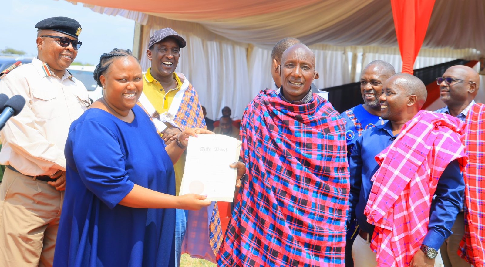 Over 1,000 Mosiro Ward Residents Receive Title Deeds